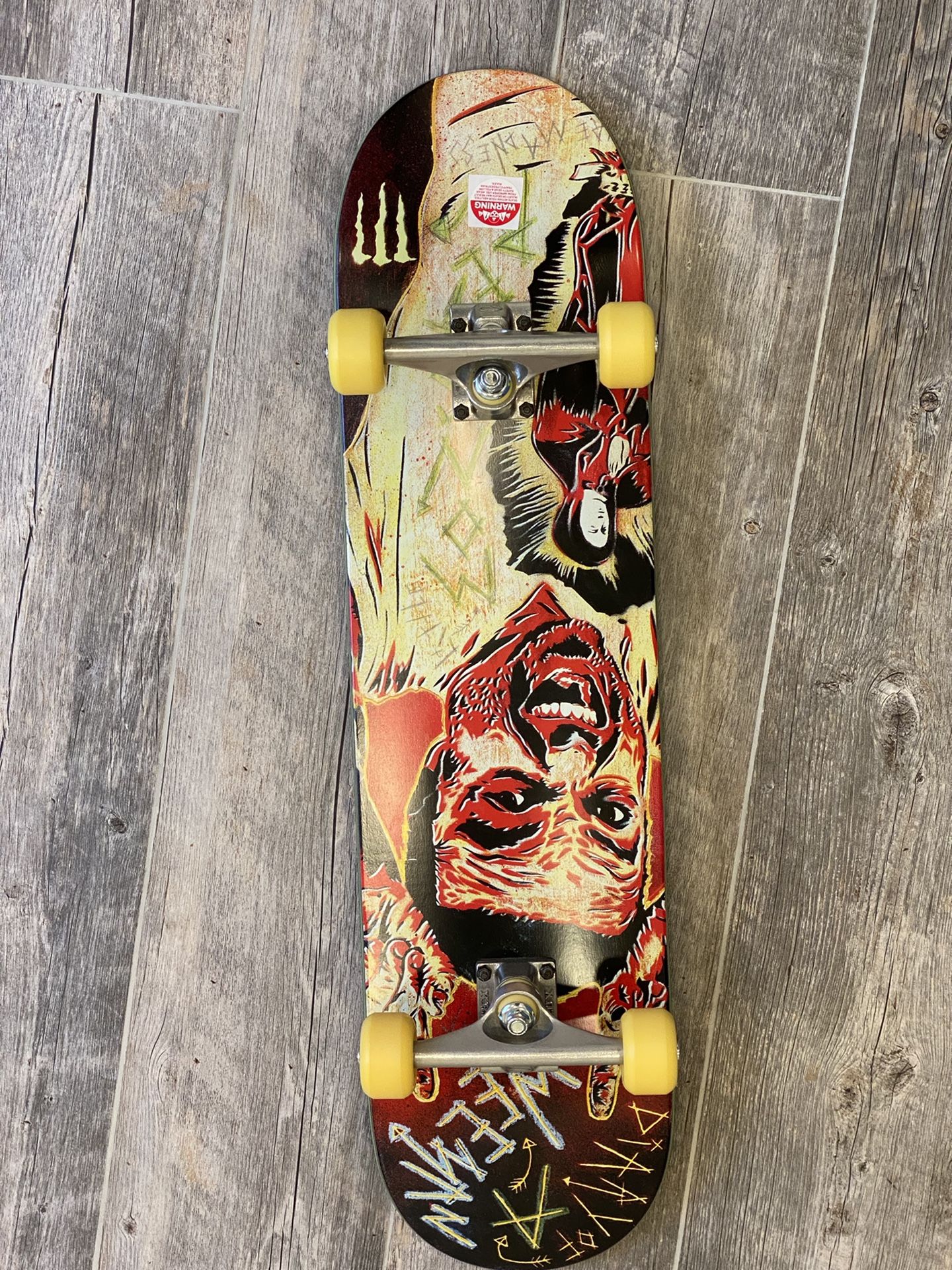 Weeman monster Energy skateboard (New)