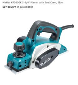 Makita KP0800K 3-1/4" Planer, with Tool Case