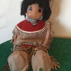 1994 precious moments 16 inch “ Miakoda “ power of the moon Apache Doll