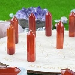 Carnelian Spear Tower Wand Gemstone Collectable 