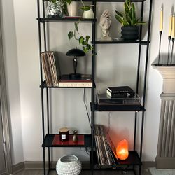AllModern Black Metal Bookshelf