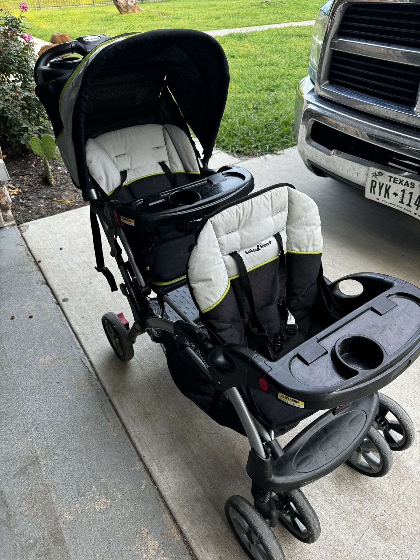 Sit N Stand Double Stroller