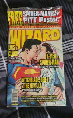 1996 Wizard Comic Novel In Bag