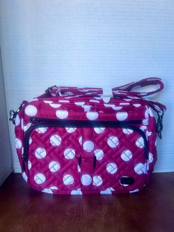 Lug carousel XL Crimson Dot new shoulder/ crossbody bag