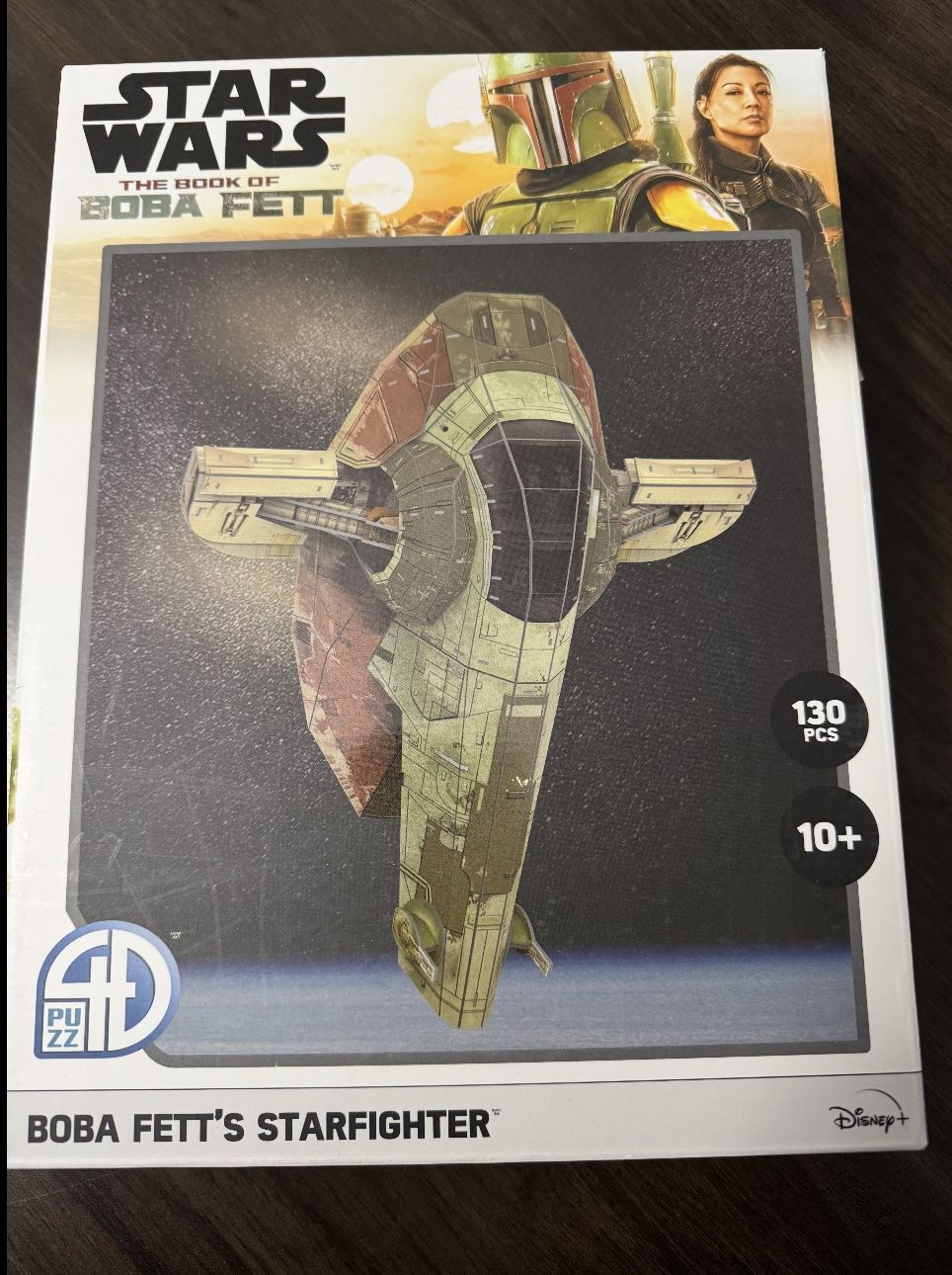 Star Warzs Boba Fett’s Starfighter Cardstock Modeling Kit