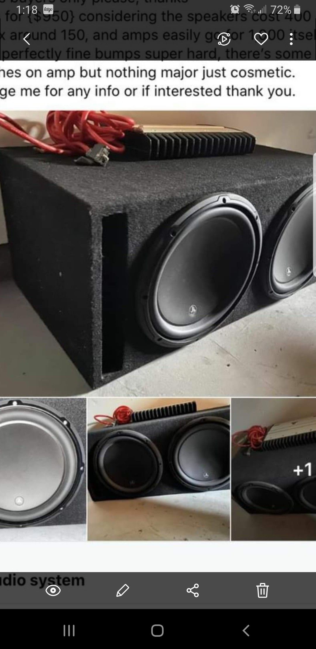 Car audio system