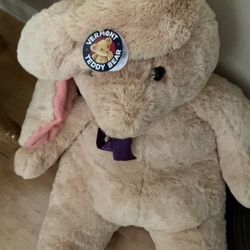 VERMONT 4’ TALL PLUSH BUNNY RABBIT-BRAND NEW