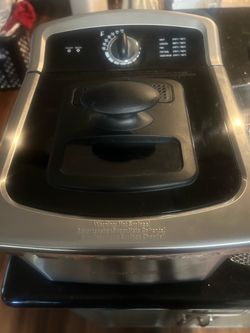 Farberware 4L Stainless Steel Dual Deep Fryer Model 201639 – 3 Baskets & Manual
