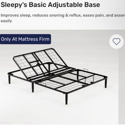 Sleepy’s Adjustable Bed Frame (King)