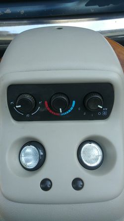 A/C controls and Lights