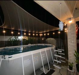 Intex above ground pool