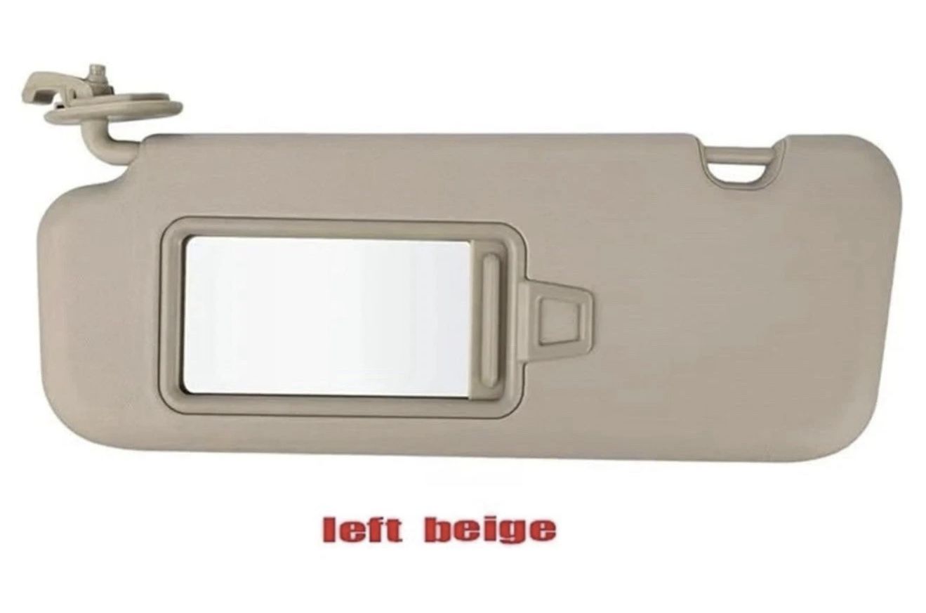 Driver Side Left Sun Visor for Hyundai Elantra 2016-2019 85220-F0100TTX 2.0L