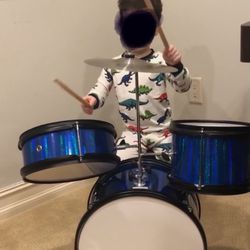 Children’s Blue Drum Set