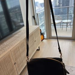 Black VASH Mini Crossbody Bag