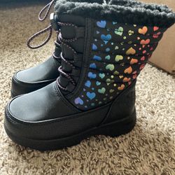 Totes Kids Waterproof Winter Snow Boots Size 8