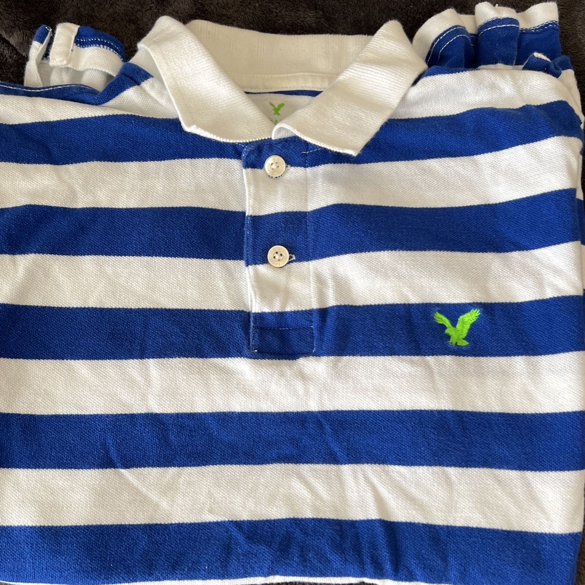 AE Stripped Short Sleeve