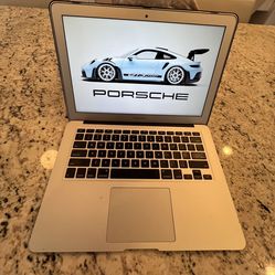Macbook Air 13 inch Model A1(contact info removed) 4GB DDR3 macOS Monterey Preowned As Is