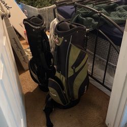 Golf Clubs And Bag