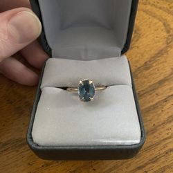 2+ Carat Sapphire Engagement Ring
