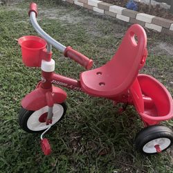 Bike Child Red Radio Flyer Great Condition