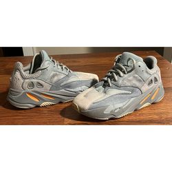 Adidas Yeezy Boost 700 Inertia Grey Orange Mens Size 7.5