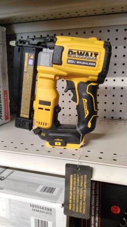 DEWALT 20V MAX  5/8" - 1- 1/2" (16 - 38mm) BRUSHLESS 23GA PIN NAILER (TOOL ONLY)