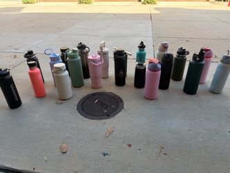 Various Water Bottles