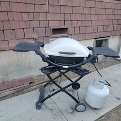 Weber Q 2000 Compact Portable Propane Gas Grill (Model (contact info removed)1)
