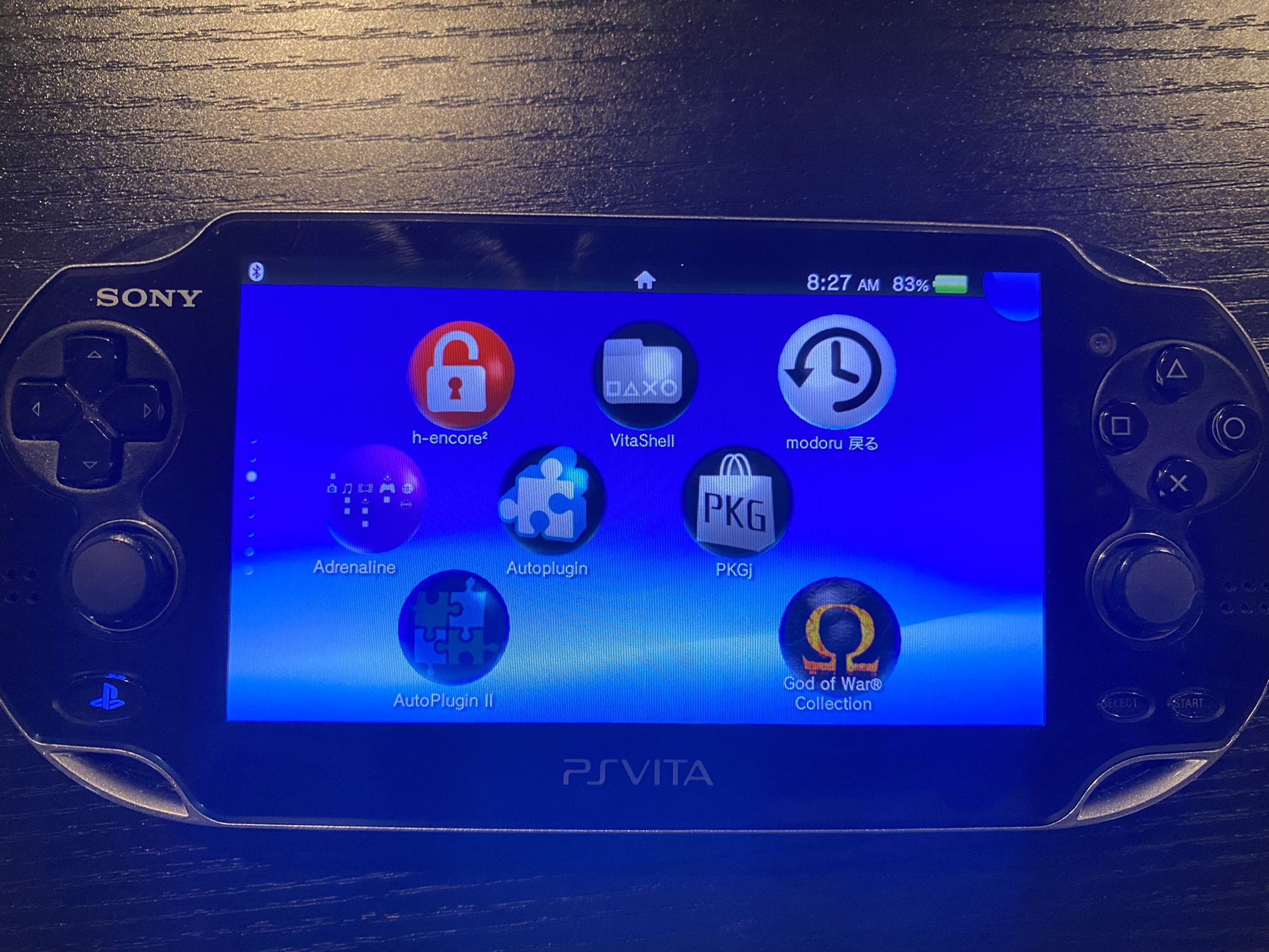 PS Vita 1000 OLED, Fully Modded, SD card Full Of Games 