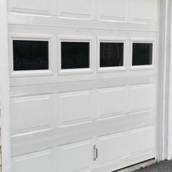 Metal Garage Door 8’ Wide X 7’ Tall