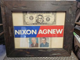 1972 NIXON AGNEW Re-election Memorabilia 