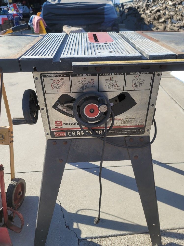 Craftsman Table Saw