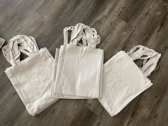 Blank Canvas Tote Bags For Custom Printing Heat Press Heavy Duty 600 Pieces