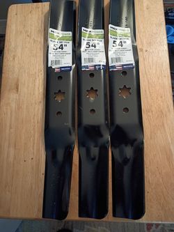 Lawnmower blades 54 in cub, craftsman, troy-bilt  new