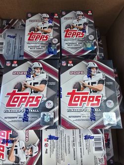2026 Topps NFL FOOTBALL FLAGSHIP MEGA AND BLASTER BOXES