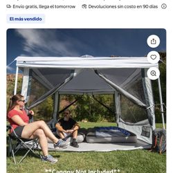 Ozark Trail Casa con Mosquitero 2 en 1 para / Personas, Tienda de Campaña con 2 Puertas, Toldo Se Vende por Separado