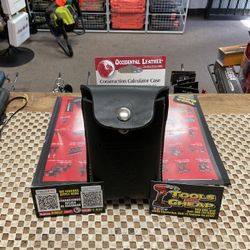 Occidental Leather B5068 Clip On Construction Calculator Case- Black