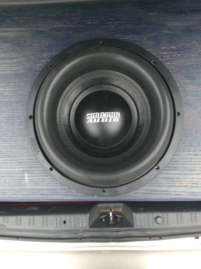 Sundown Audio Xv3 12 Inch TRADE OR MAKE OFFER for Sale in Downey, CA