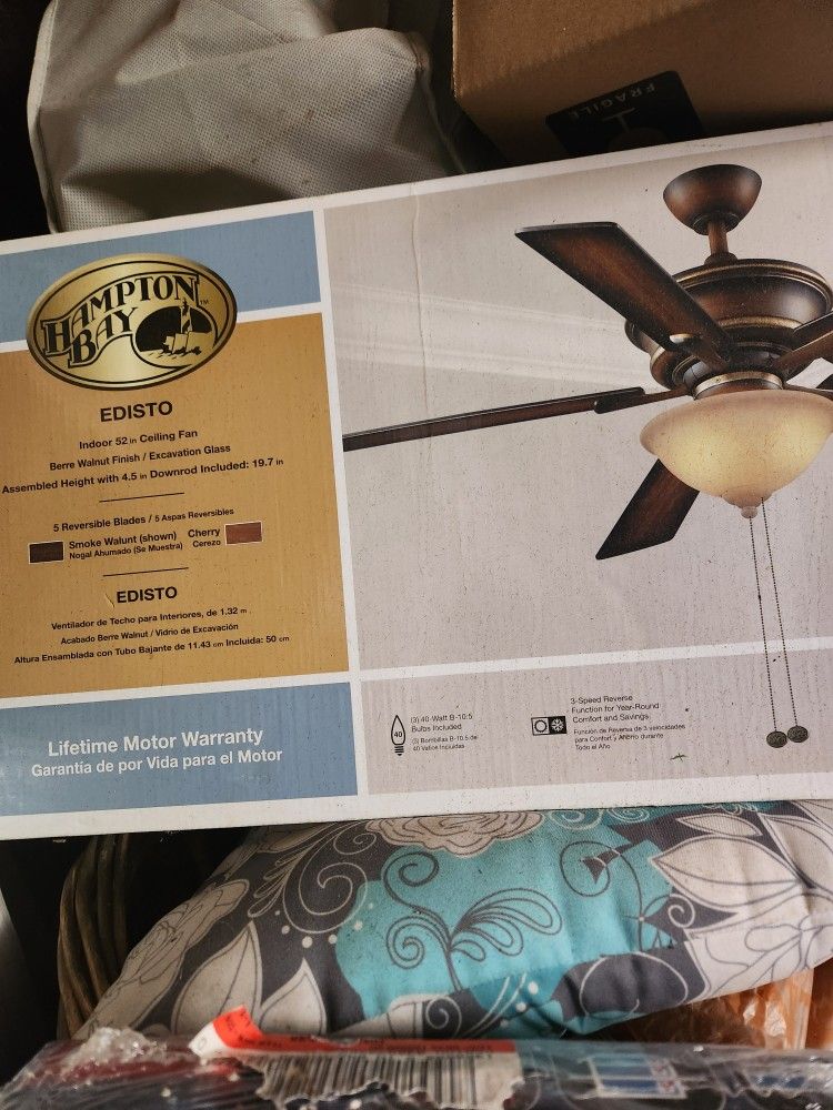 New Ceiling  Fan In Box
