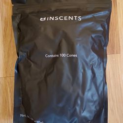 Inscents Sealed Bag 100 Assorted 10 Scents Incense Cones 