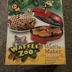 NEW Waffle Zoo Waffle Maker
