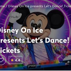 12/13 3pm Disney On Ice, Let’s Dance!