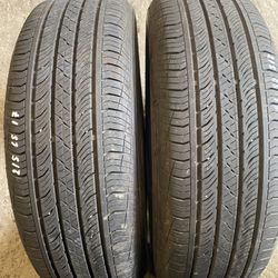 Pair Tires 215 65 17