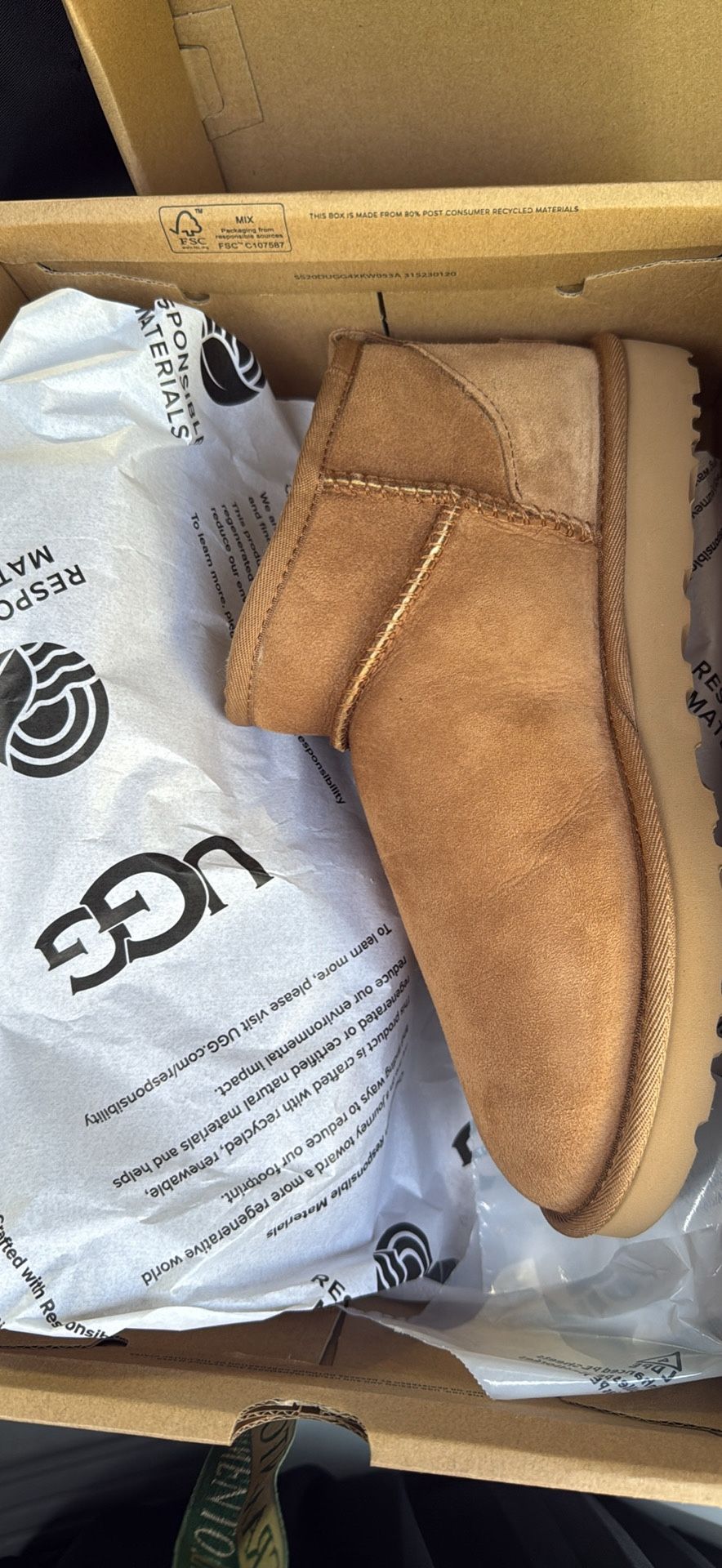 Uggs Classic ultra mini Chestnut
