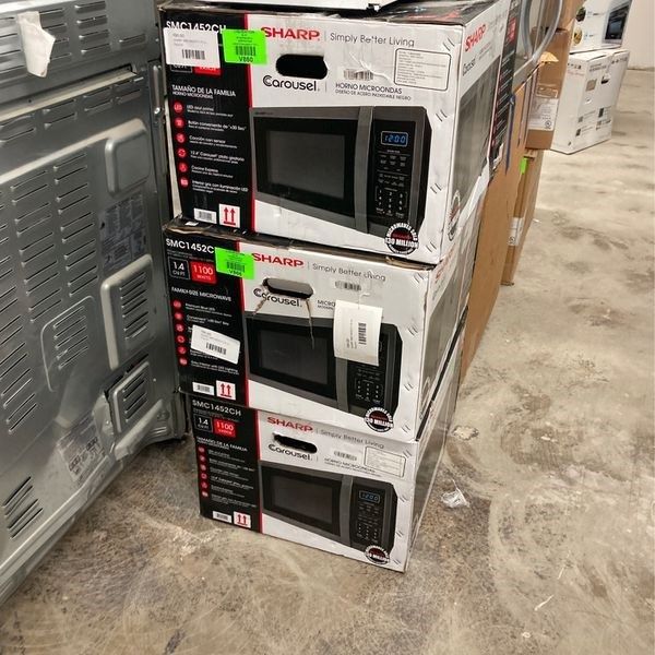 Sharp 1.4 Cu Microwave Smc1452ch 1.4cu for Sale in Fresno, CA OfferUp
