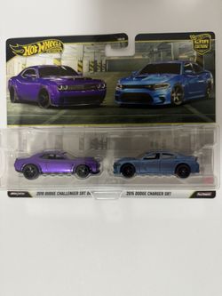 Dodge challenger Demon SRT and charger SRT Hot Wheels Set