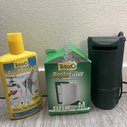 Aquarium Filter And Water Safe Solution 