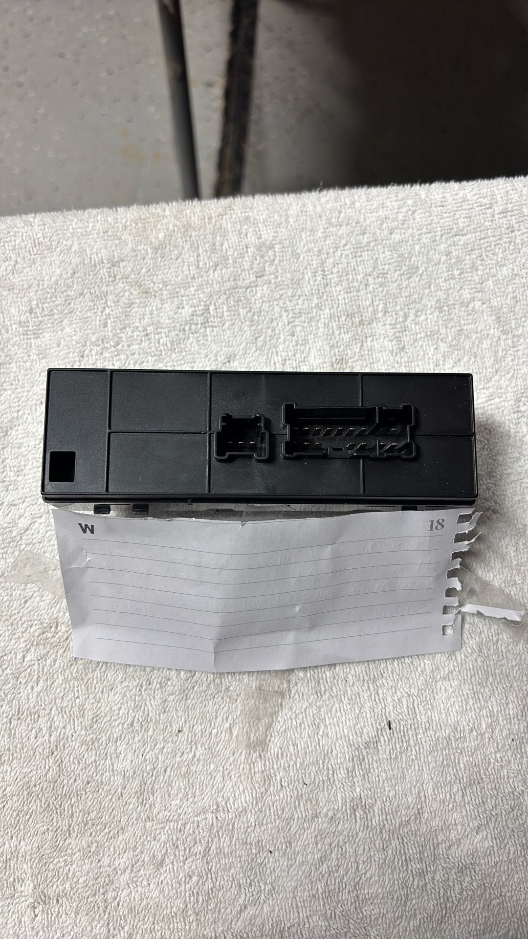 Front Driver Side Window Switch