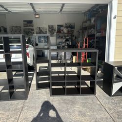 4 Piece Square Storage Shelf’s