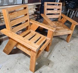 Backyard/Patio Wood Chairs